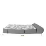 کاناپه تخت شو یک نفره مینیمال هندسی مدل M1108 - Image 4