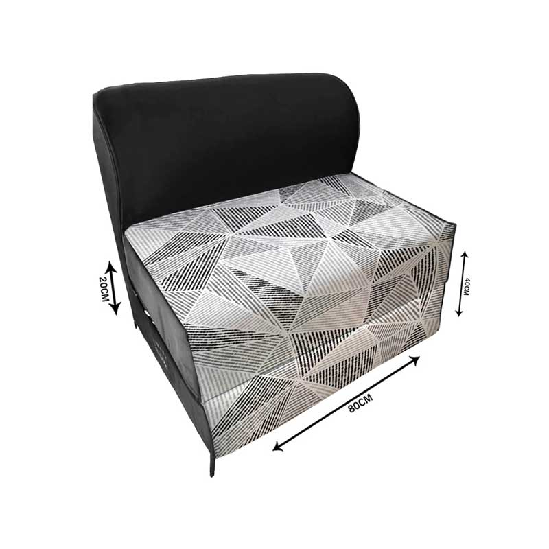 529 کاناپه تخت شو یک نفره مینیمال هندسی مدل M1109 - Image 2