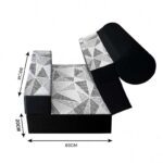 کاناپه تخت شو یک نفره مینیمال هندسی مدل M1109 - Image 3