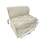 کاناپه تخت شو یک نفره مدرن مدل M1017 - Image 2