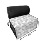 کاناپه تخت شو یک نفره مینیمال مدل M1022 - Image 2