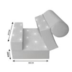 کاناپه تخت شو یک نفره مینیمال مدل M1024 - Image 3