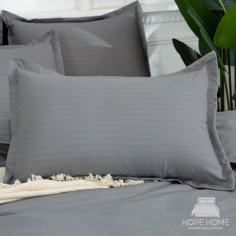 Q22 روبالشی بیسیک هتلی راه راه بسته دو عددی - Image 3