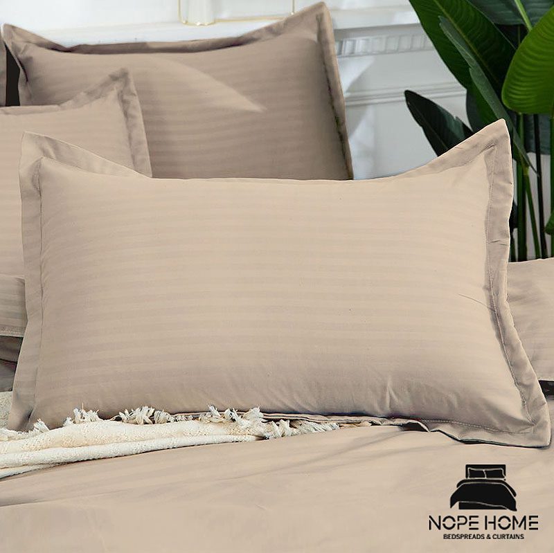 Q26 روبالشی بیسیک هتلی راه راه بسته دو عددی - Image 7