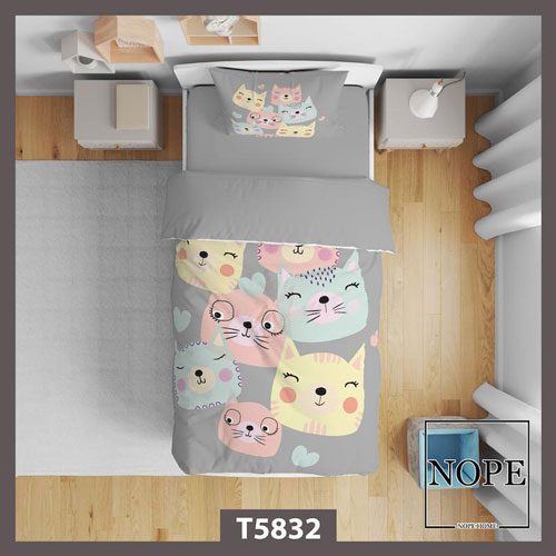 روتختی بچگانه گربه های کارتونی