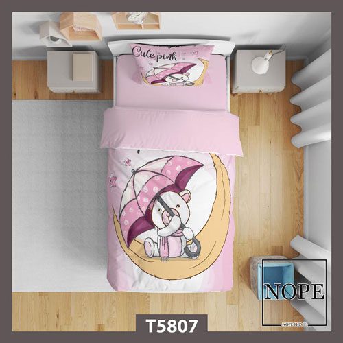 روتختی کودک خرس زیر چتر کارتونی