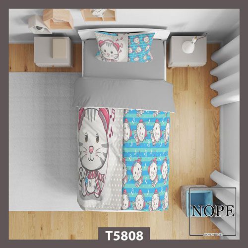 روتختی کودک طرح گربه کوچولو