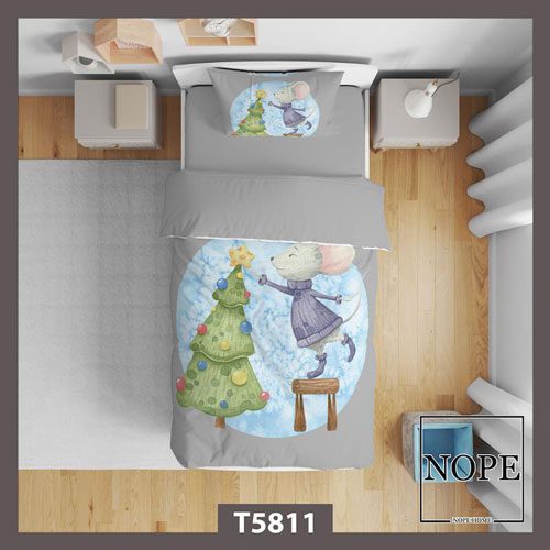 روتختی کودک موش و درخت کریسمس