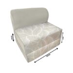 کاناپه تخت شو یک نفره برگ مینیمال مدل M1111 - Image 2