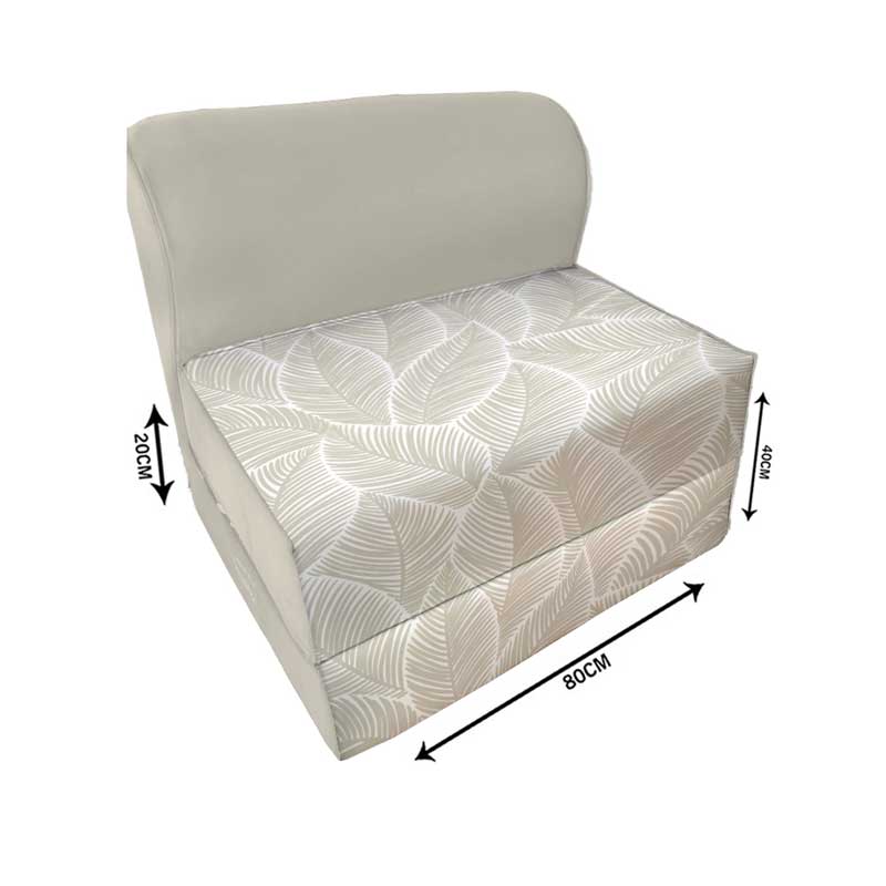 539 کاناپه تخت شو یک نفره برگ مینیمال مدل M1111 - Image 2