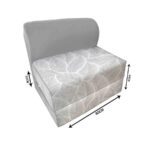 کاناپه تخت شو یک نفره برگ مینیمال مدل M1112 - Image 2