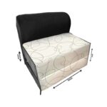 کاناپه تخت شو یک نفره مینیمال مدل M1113 - Image 2