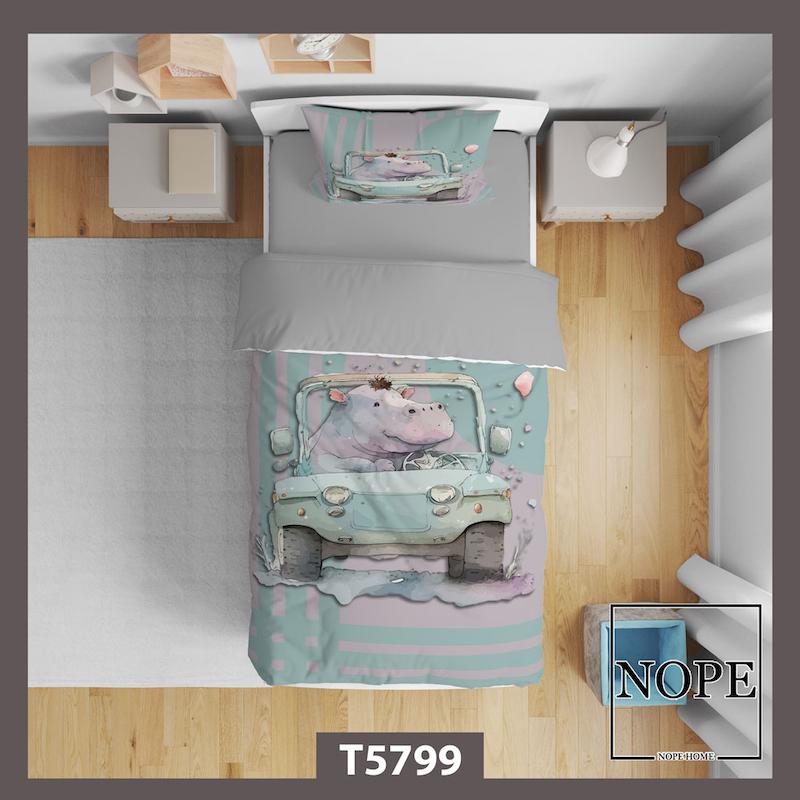 روتختی کودک طرح کارتونی فیل ماشین سوار