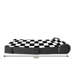 کاناپه تخت شو یک نفره شطرنجی مدل M1123 - Image 4