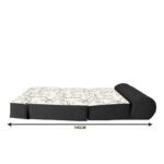 کاناپه تخت شو یک نفره نقاشی مینیمال آبستره مدل M1124 - Image 4