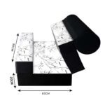 کاناپه تخت شو یک نفره شاخ و برگ مینیمال مدل M1125 - Image 3