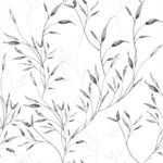 کاناپه تخت شو یک نفره شاخ و برگ مینیمال مدل M1125 - Image 5