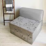 کاناپه تخت شو یک نفره شاخ و برگ مینیمال مدل M1126