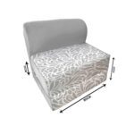 کاناپه تخت شو یک نفره مینیمال ساده مدل M1127 - Image 2