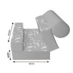 کاناپه تخت شو یک نفره ساده مدرن مدل M1129 - Image 3