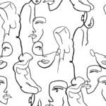 کاناپه تخت شو یک نفره نقاشی مینیمال مدل M1130 - Image 5