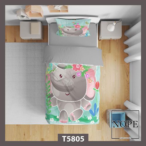 روتختی کودک طرح فیل کارتونی