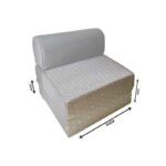 کاناپه تخت شو یک نفره ساده و مینیمال مدل M1140 - Image 2