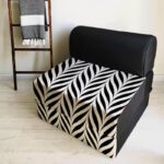 کاناپه تخت شو یک نفره پترن گل مینیمال مدل M1143