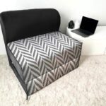 کاناپه تخت شو یک نفره جناقی هفت و هشت مدل M1145