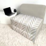 کاناپه تخت شو یک نفره گل مینیمال مدل M1148