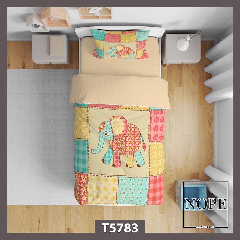 روتختی کودک طرح فیل هندی شطرنجی