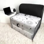 کاناپه تخت شو یک نفره فانتزی ماه و ستاره مدل M1167