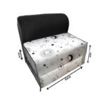 کاناپه تخت شو یک نفره فانتزی ماه و ستاره مدل M1167 - Image 2