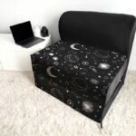 کاناپه تخت شو یک نفره فانتزی ماه و ستاره مدل M1168