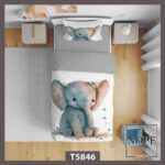 روتختی کودک با طرح فیل کوچک