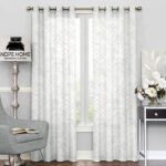 پرده آماده حریر کتان