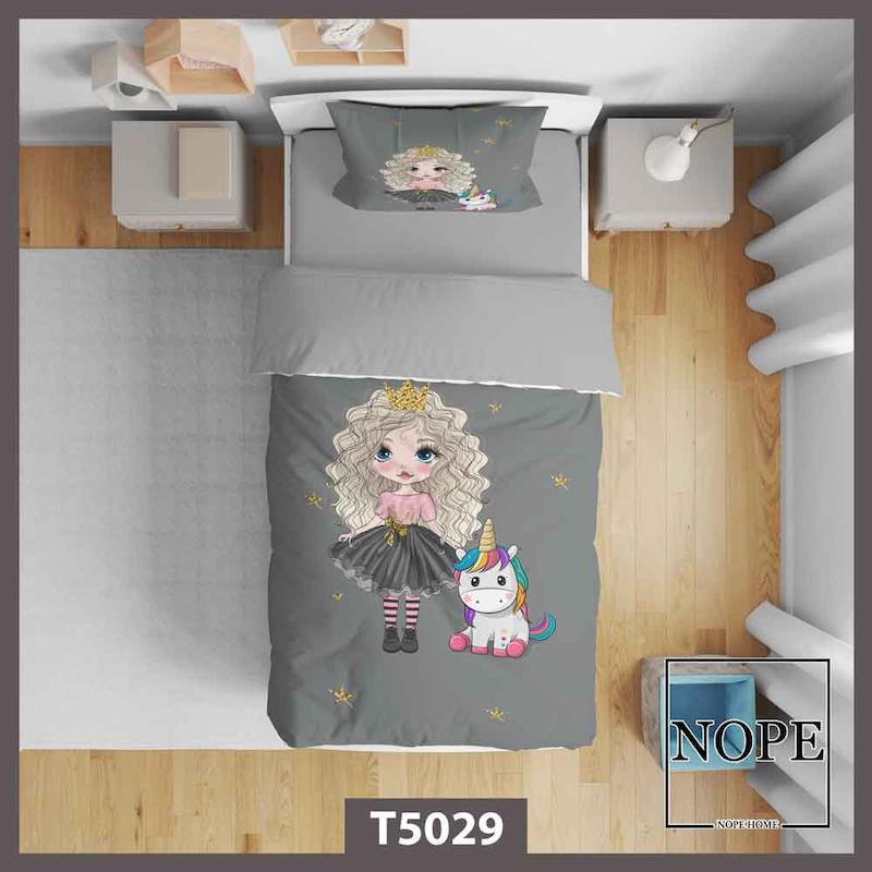 روتختی کودک طرح دختر موفرفری