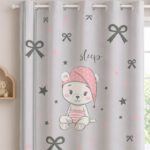 پرده کودک خرسی W6425