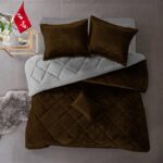روتختی مینیمال مخمل طرح لوزی - تصویر 10