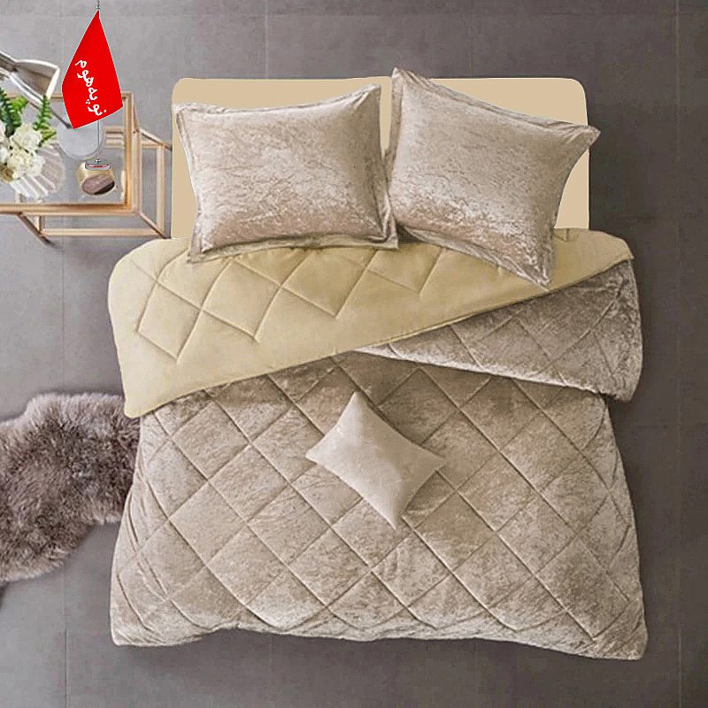 روتختی مینیمال مخمل طرح لوزی