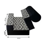 کاناپه تخت شو یک نفره زیگزاگ مدل M1038 - Image 3