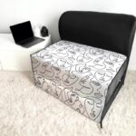 کاناپه تخت شو یک نفره مینیمال پرتره مدل M1118