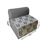 کاناپه تخت شو یک نفره پترن مینیمال مدل M1120 - Image 2