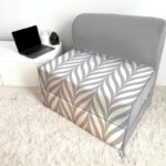 کاناپه تخت شو یک نفره مینیمال گل مدل M1155