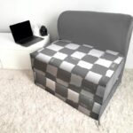 کاناپه تخت شو یک نفره شطرنجی مدل M1169