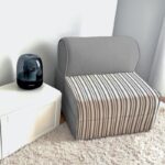 کاناپه تخت شو یک نفره راه راه ساده مدل M1174