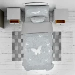 خرید روتختی کودک پروانه ای