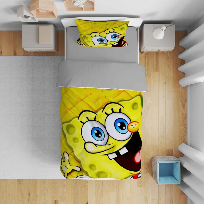 روتختی کودک طرح باب اسفنجی