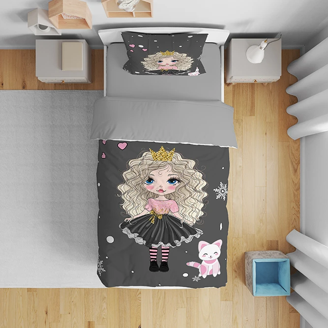 روتختی کودک طرح دختر و خرگوش