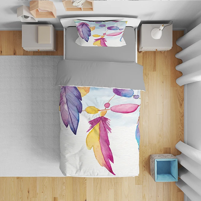 روتختی طرح پر آبرنگی